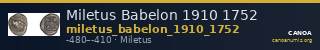 Miletus Babelon 1910 1752 — CANOA