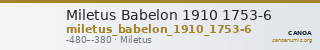 Miletus Babelon 1910 1753-6 — CANOA
