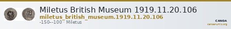 Miletus British Museum 1919.11.20.106 — CANOA