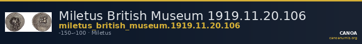 Miletus British Museum 1919.11.20.106 — CANOA