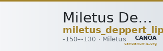 Miletus Deppert-Lippitz 1984 934-940 — CANOA