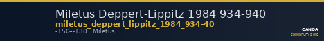 Miletus Deppert-Lippitz 1984 934-940 — CANOA