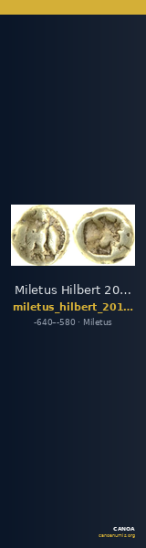 Miletus Hilbert 2018 p. 250, A80-1 — CANOA