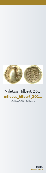 Miletus Hilbert 2018 p. 252, A80-1 — CANOA