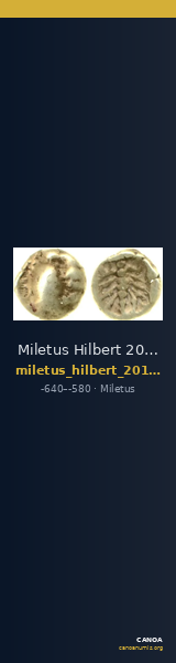 Miletus Hilbert 2018 p. 252, A80-1 — CANOA