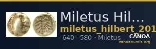 Miletus Hilbert 2018 p. 252, A80-1 — CANOA