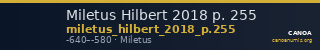 Miletus Hilbert 2018 p. 255 — CANOA