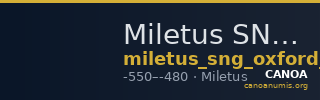 Miletus SNG Oxford 942 — CANOA