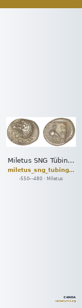 Miletus SNG Tübingen 3000-3017 — CANOA