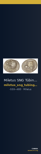 Miletus SNG Tübingen 3000-3017 — CANOA