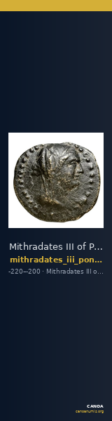 Mithradates III of Pontus Pontus Waddington 1925 1 — CANOA