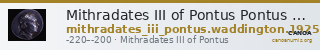 Mithradates III of Pontus Pontus Waddington 1925 2 — CANOA