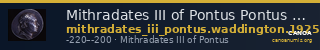Mithradates III of Pontus Pontus Waddington 1925 2 — CANOA