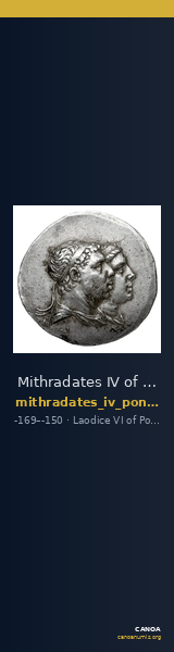 Mithradates IV of Pontus Pontus Waddington 1925 7 — CANOA