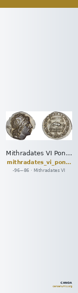 Mithradates VI Pontus Callataÿ 1997 Realistic, dated — CANOA