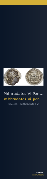 Mithradates VI Pontus Callataÿ 1997 Realistic, dated — CANOA