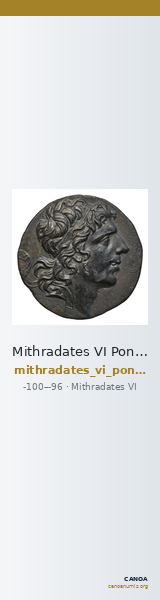 Mithradates VI Pontus Callataÿ 1997 Realistic, undated — CANOA