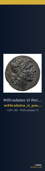 Mithradates VI Pontus Callataÿ 1997 Realistic, undated — CANOA
