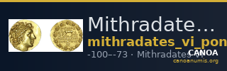 Mithradates VI Pontus Callataÿ 1997 stater — CANOA