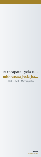 Mithrapata Lycia Babelon 1910 460 — CANOA