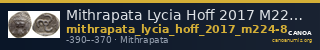 Mithrapata Lycia Hoff 2017 M224-8 — CANOA