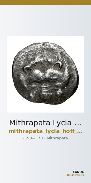 Mithrapata Lycia Hoff 2017 M229 — CANOA