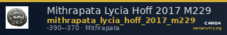Mithrapata Lycia Hoff 2017 M229 — CANOA