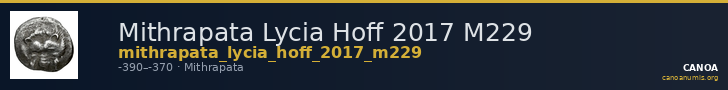 Mithrapata Lycia Hoff 2017 M229 — CANOA