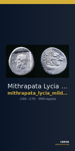 Mithrapata Lycia Mildenberg 1965 A.1-6 — CANOA