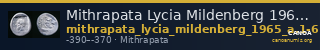 Mithrapata Lycia Mildenberg 1965 A.1-6 — CANOA
