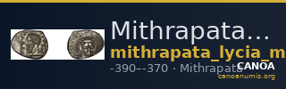 Mithrapata Lycia Mildenberg 1965 A.7-12 — CANOA