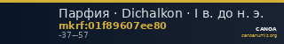 Парфия · Dichalkon · I в. до н. э. — CANOA