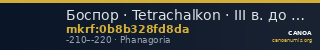Боспор · Tetrachalkon · III в. до н. э. — CANOA