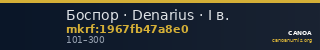 Боспор · Denarius · I в. — CANOA