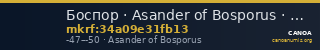 Боспор · Asander of Bosporus · Tetrachalkon · I в. до н. э. — CANOA