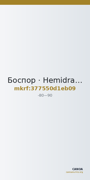 Боспор · Hemidrachm · I в. до н. э. — CANOA