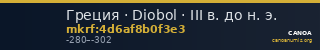 Греция · Diobol · III в. до н. э. — CANOA
