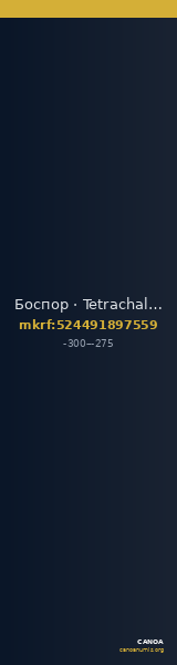 Боспор · Tetrachalkon · III в. до н. э. — CANOA