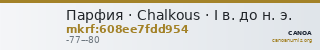 Парфия · Chalkous · I в. до н. э. — CANOA