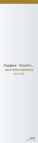 Парфия · Drachma · VIII в. — CANOA