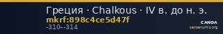 Греция · Chalkous · IV в. до н. э. — CANOA