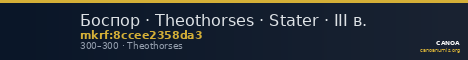 Боспор · Theothorses · Stater · III в. — CANOA