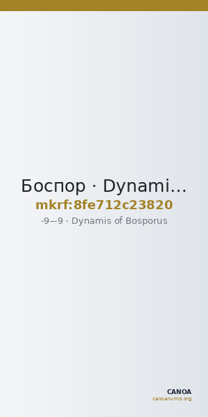 Боспор · Dynamis of Bosporus · I в. до н. э. — CANOA