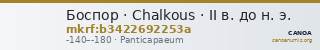 Боспор · Chalkous · II в. до н. э. — CANOA