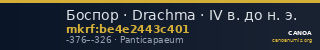 Боспор · Drachma · IV в. до н. э. — CANOA