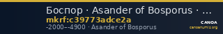 Боспор · Asander of Bosporus · XX в. до н. э. — CANOA