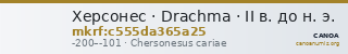 Херсонес · Drachma · II в. до н. э. — CANOA