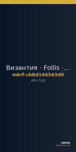 Византия · Follis · IV в. — CANOA
