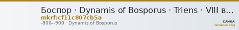 Боспор · Dynamis of Bosporus · Triens · VIII в. до н. э. — CANOA