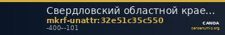 Свердловский областной краеведческий музей имени О.Е. Клера · неопределённые — CANOA
